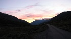 Jotunheimenin vuoristoalueelle saavuttiin joskus aamuyöllä.