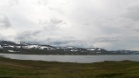 Muutaman tunnin unet autossa jonka jälkeen takasi kohti Suomea ja lämmintä saunaa. Kuvassa Guolasjärvi ja takana Raisduattarhaldi (Halti) (1365m).