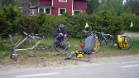 Takarenkaan repeäminen aiheutti jo isompaa säätöä.