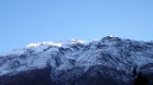 P1000859  Annapurna II (7939m) ja Annapurna IV (7525m) auringonlaskun aikoihin.