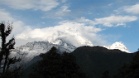 IMG 4980  Annapurna South  (7219m) ja Hiunchuli (6441m)